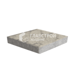 Тротуарная плитка Ромб 3D, аляска, 6 см