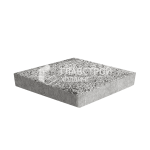 Тротуарная плитка Ромб 3Д, антрацит на камне, 6 см