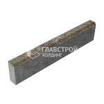 Бордюрный камень  БР 100.20.8, степь с мраморной крошкой