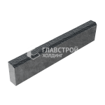 Бордюрный камень  БР 100.20.8, черный с гранитной крошкой