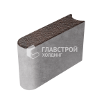 Бортовой камень БРШ 50.20.8, клинкер с мраморной крошкой