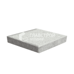 Тротуарная плитка Ромб 3D, белая, 6 см